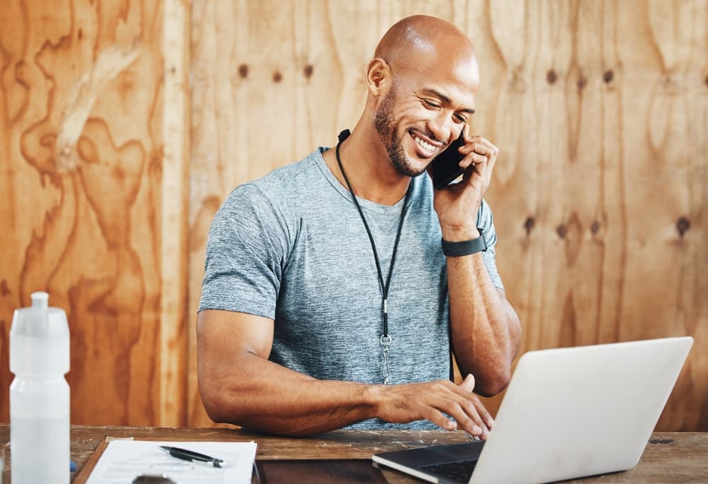 Trening personalny online prowadzony zdalnie