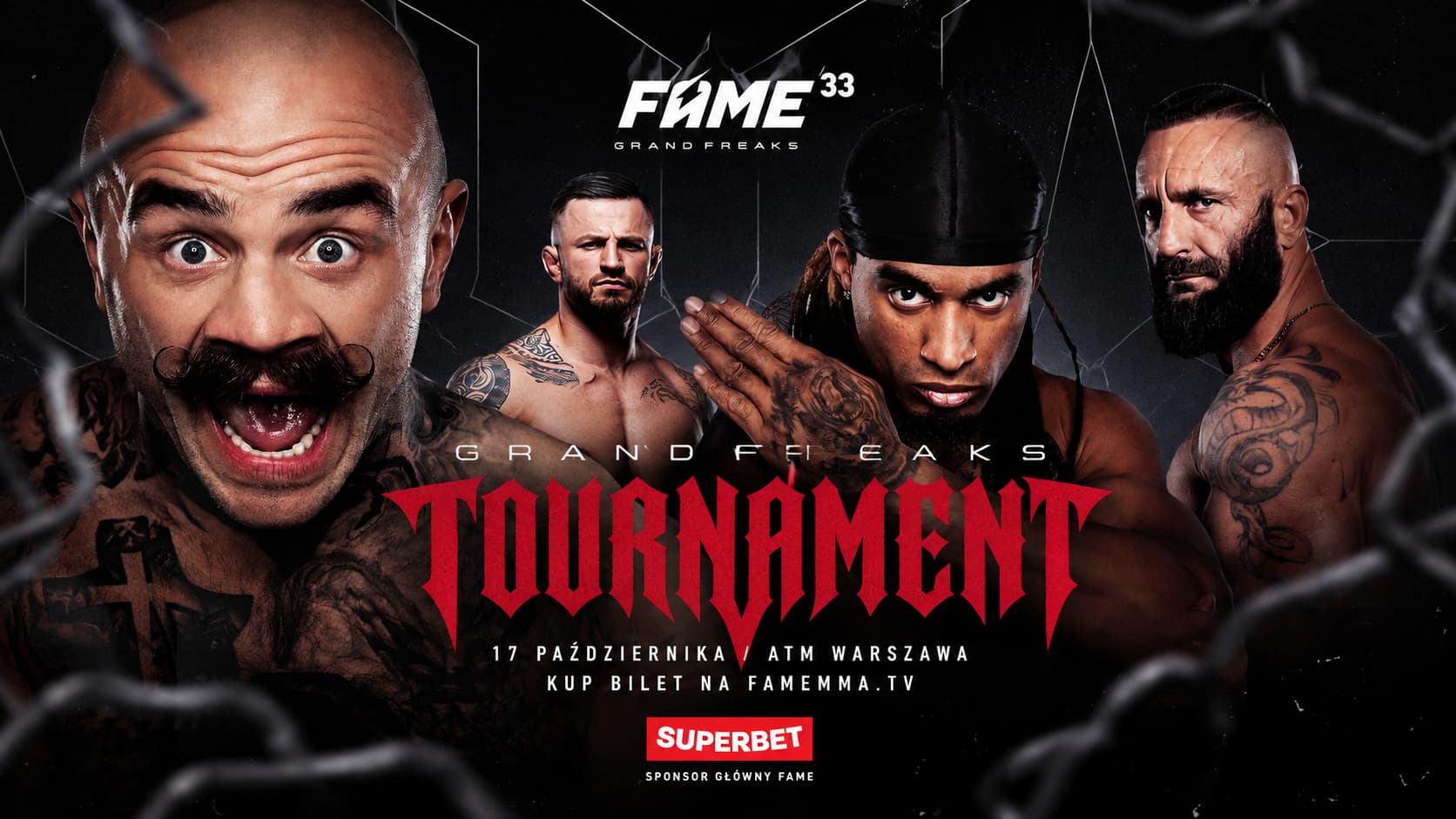 FAME 33 oficjalnie ogłoszone! Erko Jun i Scarface w wielkim turnieju