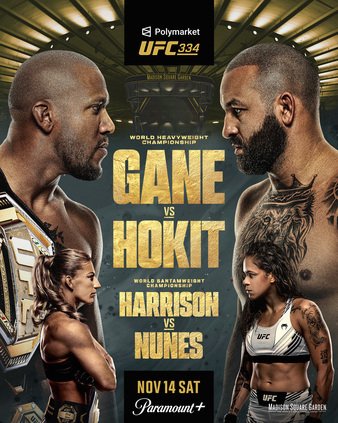 Plakat UFC 334: Gane vs Hokit